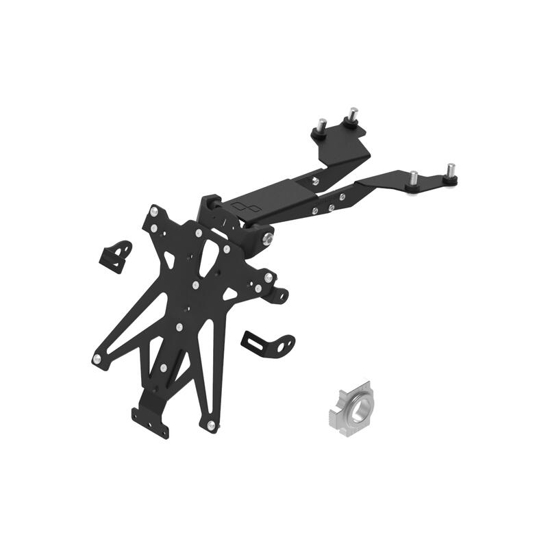 Porta Targa Regolabile per Husqvarna NeroB3