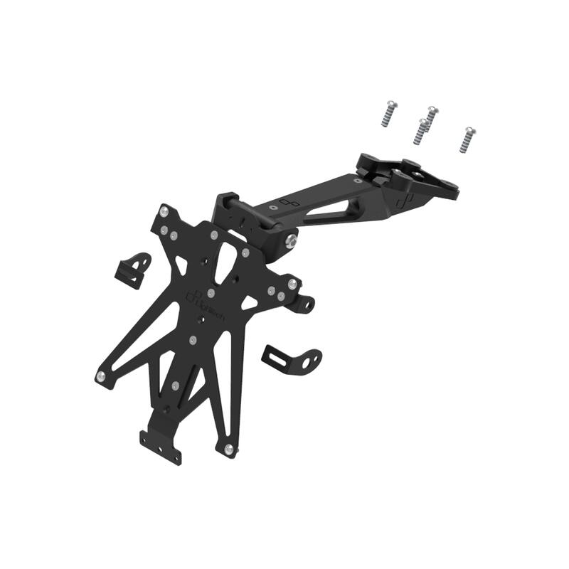 Porta Targa Regolabile per Ktm NeroB3