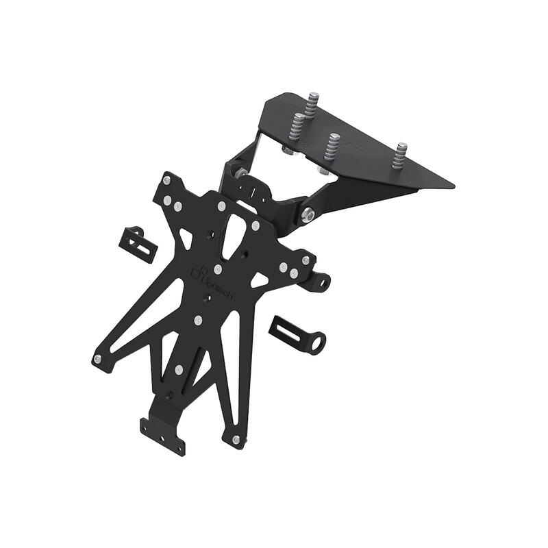 Porta Targa Regolabile per Morini NeroB3