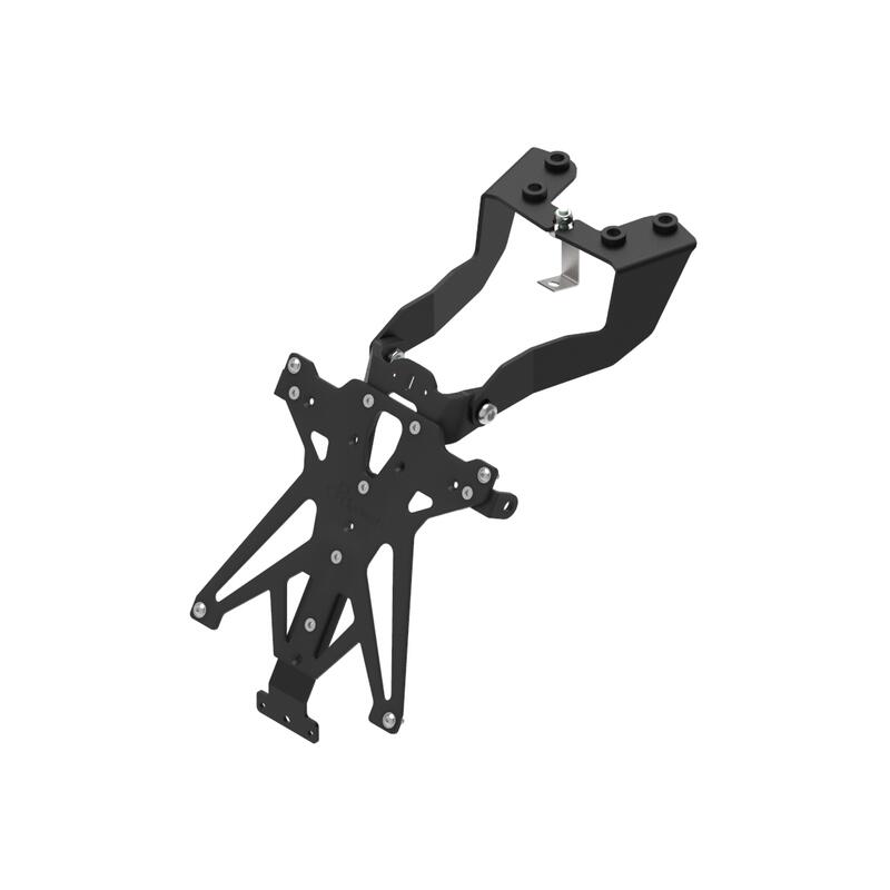 Porta Targa Regolabile per Triumph NeroB3