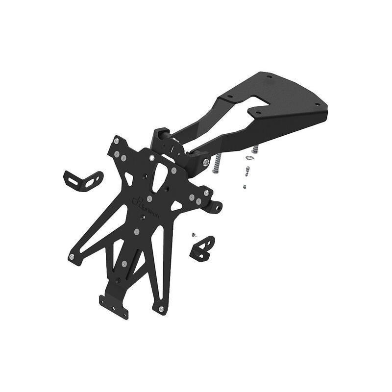 Porta Targa Regolabile per Triumph A2