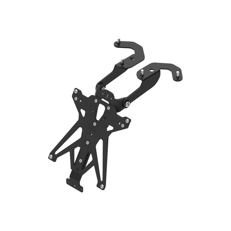 Porta Targa Regolabile per Yamaha NeroB3