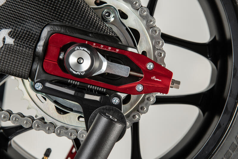 Tenditori Catena per Yamaha Rosso