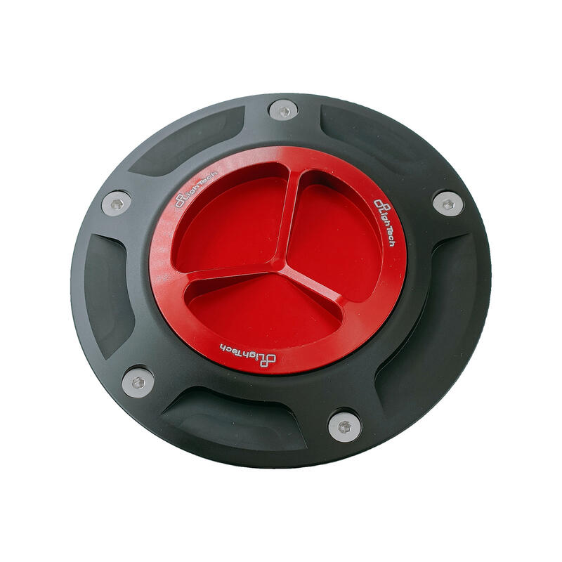 Fuel Tank Cap with Spin Locking for Aprilia, Ducati Rosso