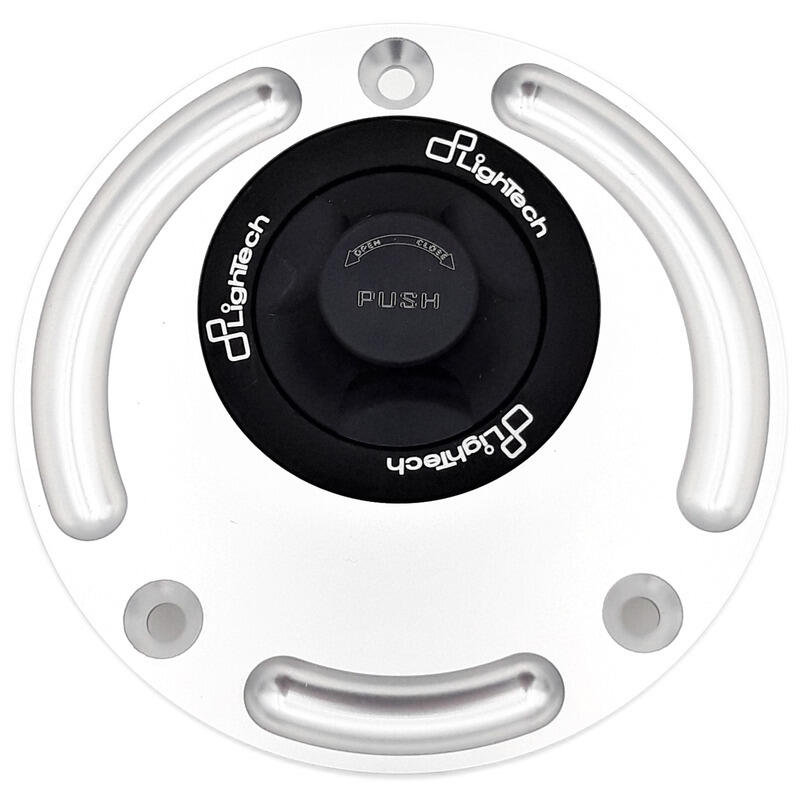 Fuel Tank Cap With Rapid Locking for Yamaha Nero/Argento