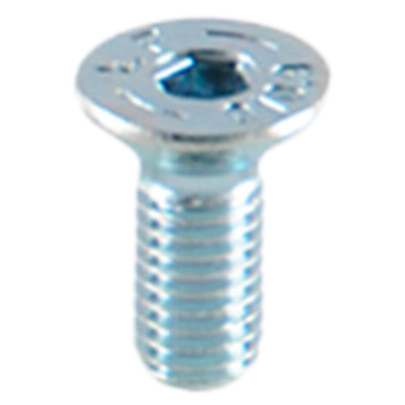 Flat Head Socket Cap Screw Uni5933 M8x20 (Galvanized White) Naturale
