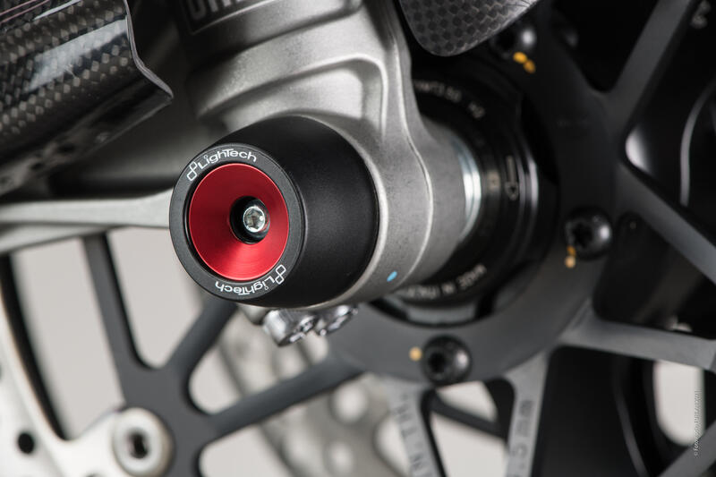Wheel Axle Sliders Kit for Ducati Rosso