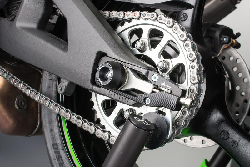 Wheel Axle Sliders Kit for Kawasaki Nero
